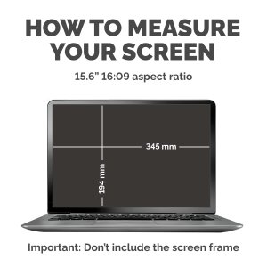 Fellowes PrivaScreen 39.6 cm (15.6") Monitor/Laptop Frameless display privacy filter