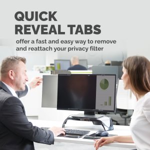 Fellowes PrivaScreen 68.6 cm (27") Monitor Frameless display privacy filter