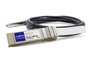 AddOn Networks 3m SFP+ - SFP+ InfiniBand/fibre optic cable SFP+ Black