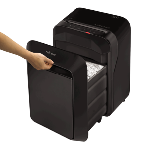 Fellowes LX Series Powershred LX211 paper shredder Micro-cut shredding Black