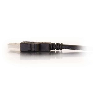 3.3ft (1m) USB 2.0 A Male to A Female Extension Cable - Black