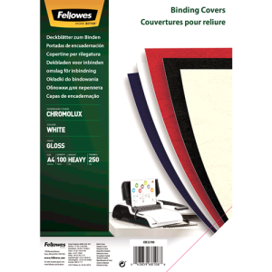 Fellowes 5378006 binding cover A4 White 100 pc(s)