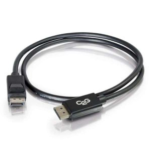 5m DisplayPort Cable with Latches 8K UHD M/M - 4K - Black