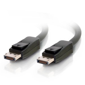 5m DisplayPort Cable with Latches 8K UHD M/M - 4K - Black