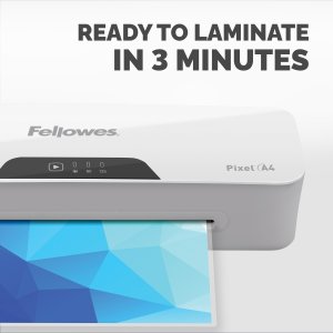 Fellowes Pixel A4 Cold/hot laminator 300 mm/min White