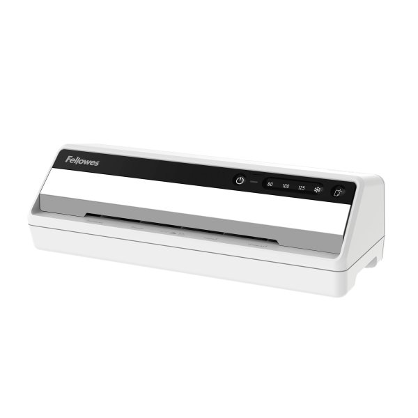 Fellowes A4 Laminator Machine Saturn A4 Laminating Machine 80 to 125 Micron 10 A4 Laminating Pouch Starter Pack Included