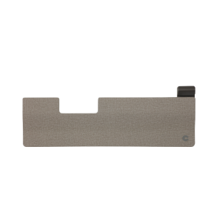 Contour Design The Extended wrist rest, Light grey fabric