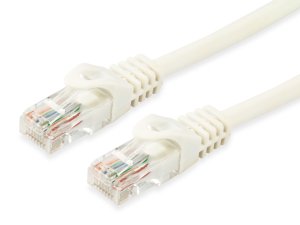 Equip Cat.6A U/UTP Patch Cable, 10m, White