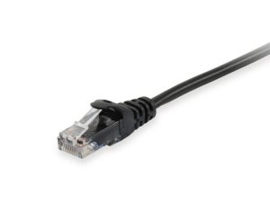 Equip Cat.6A U/UTP Patch Cable, 1m, Black