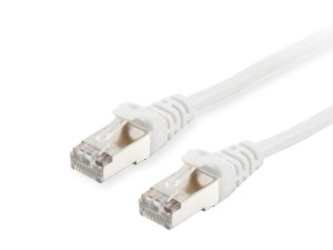 Cat.6 S/FTP Patch Cable, 0.25m, White