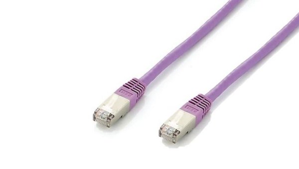 Equip Cat.6A Platinum S/FTP Patch Cable, 0.5m, Purple