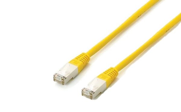 Equip Cat.6A Platinum S/FTP Patch Cable, 0.5m, Yellow