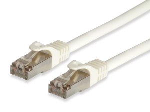 Equip Cat.6A Pro S/FTP Patch Cable, 1m, White