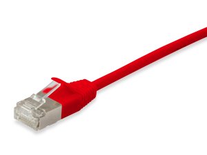 Equip Cat.6A F/FTP Slim Patch Cable, 2m, Red