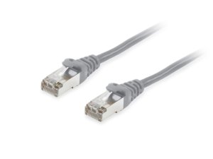 Equip Cat.6A S/FTP Patch Cable, 0.25 m, Grey