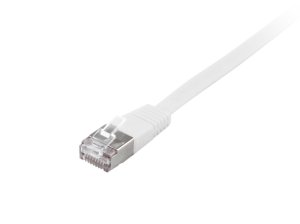 Equip Cat.6A U/FTP Flat Patch Cable, 2.0m, White