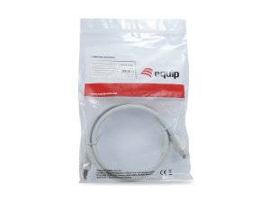 Equip Cat 8.1 S/FTP (PIMF) Patch Cable, LSOH, 0.5m, Grey