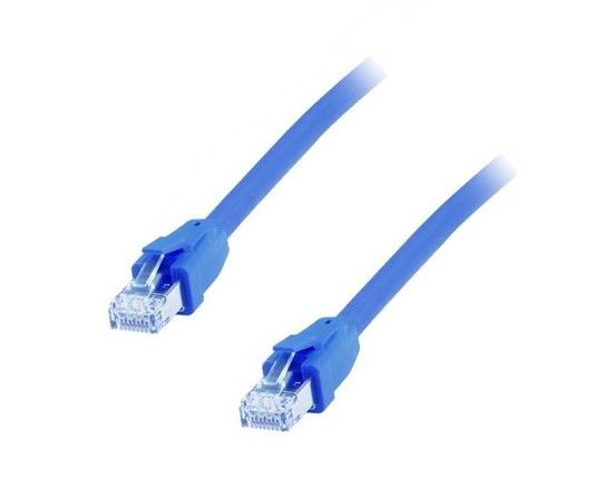 Equip Cat 8.1 S/FTP (PIMF) Patch Cable, LSOH, 1.0m, Blue