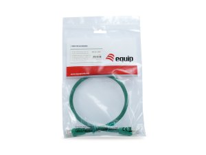 Equip Cat 8.1 S/FTP (PIMF) Patch Cable, LSOH, 0.5m, Green