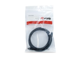 Equip Cat 8.1 S/FTP (PIMF) Patch Cable, LSOH, 0.5m, Black