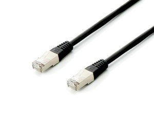 Equip Cat.6A Platinum S/FTP Patch Cable, Black, 1.0m , 10pcs/set