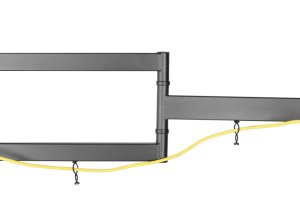 Equip 650341 TV mount 139.7 cm (55") Black