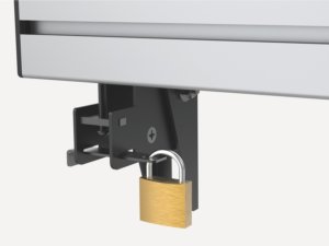 Equip 45"-55" Dual Screen Ceiling Mount