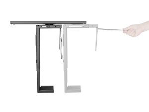 Equip CPU Under Desk Mount Bracket