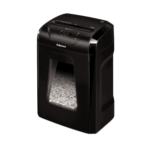 Fellowes Powershred 12C Cross-Cut Shredder paper shredder Cross shredding 22.5 cm Black