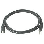 C2G 3m 3.5mm Stereo Audio Extension Cable M/F audio cable Black