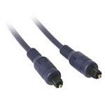 C2G 1m Velocity Toslink Optical Digital Cable audio cable Black