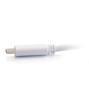 C2G 0.9m (3ft) USB C to DisplayPort Adapter Cable White - 4K Audio / Video Adapter