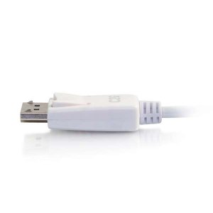 C2G 1.8m (6ft) USB C to DisplayPort Adapter Cable White - 4K Audio / Video Adapter