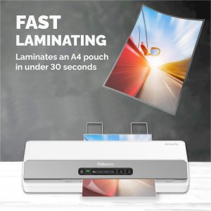 Fellowes 8058601 laminator Cold/hot laminator 800 mm/min Grey, White