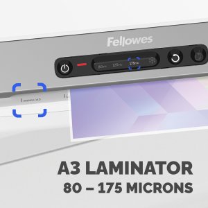 Fellowes 8058601 laminator Cold/hot laminator 800 mm/min Grey, White