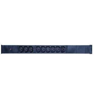 19″ - 9 WAYS - IEC C13 PDU W/LED POWER - 1U