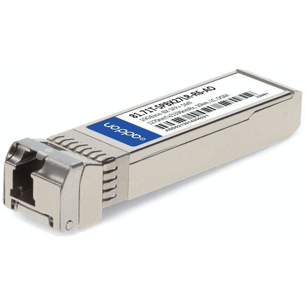 10GBase-BX SFP+ Transceiver, SMF, 1270nmTx/1330nmRx, 10km, LC, DOM