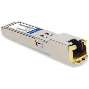 10/100/1000Base-TX SFP Transceiver, Copper, 100m, RJ-45