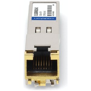 10/100/1000Base-TX SFP Transceiver, Copper, 100m, RJ-45