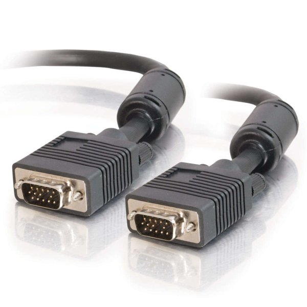 C2G 1m Monitor HD15 M/M cable VGA cable VGA (D-Sub) Black