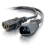 C2G 1.8m 14 AWG Black