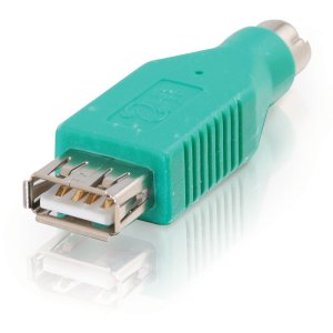 C2G USB - PS/2 Adapter PS/2 Green