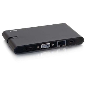 C2G 82117 laptop dock/port replicator USB 2.0 Type-C Black