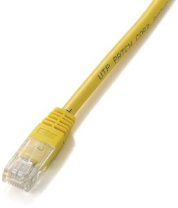 Equip Cat.5e U/UTP Patch Cable, 3.0m , Yellow