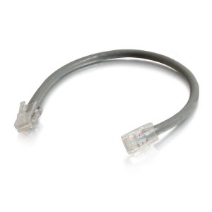 C2G 1m Cat5e Non-Booted Unshielded (UTP) Network Patch Cable - Grey