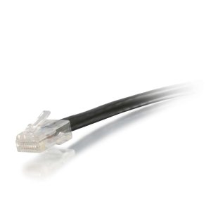 C2G 1m Cat5e Non-Booted Unshielded (UTP) Network Patch Cable - Black