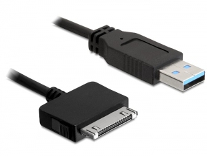 DeLOCK 83083 USB cable 1 m USB A Black