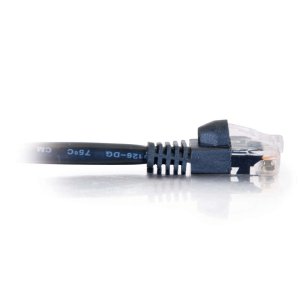 C2G 1m Cat5e Booted Unshielded (UTP) Network Patch Cable - Black