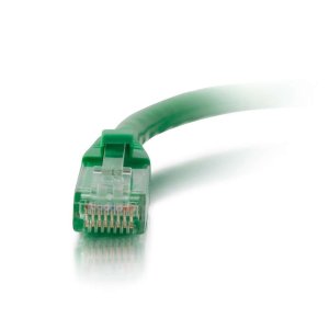 C2G 0.5m Cat5e Booted Unshielded (UTP) Network Patch Cable - Green