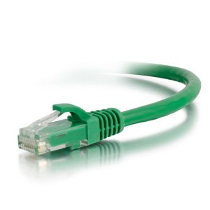 C2G 1m Cat5e Booted Unshielded (UTP) Network Patch Cable - Green